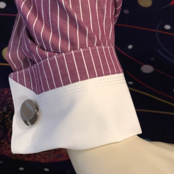 Steven Land French Cuffs Dress Shirt - Picture 5 of 17